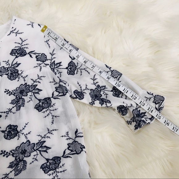 Misa Los Angeles Aleks Embroidered Top Size XS - Picture 7 of 9